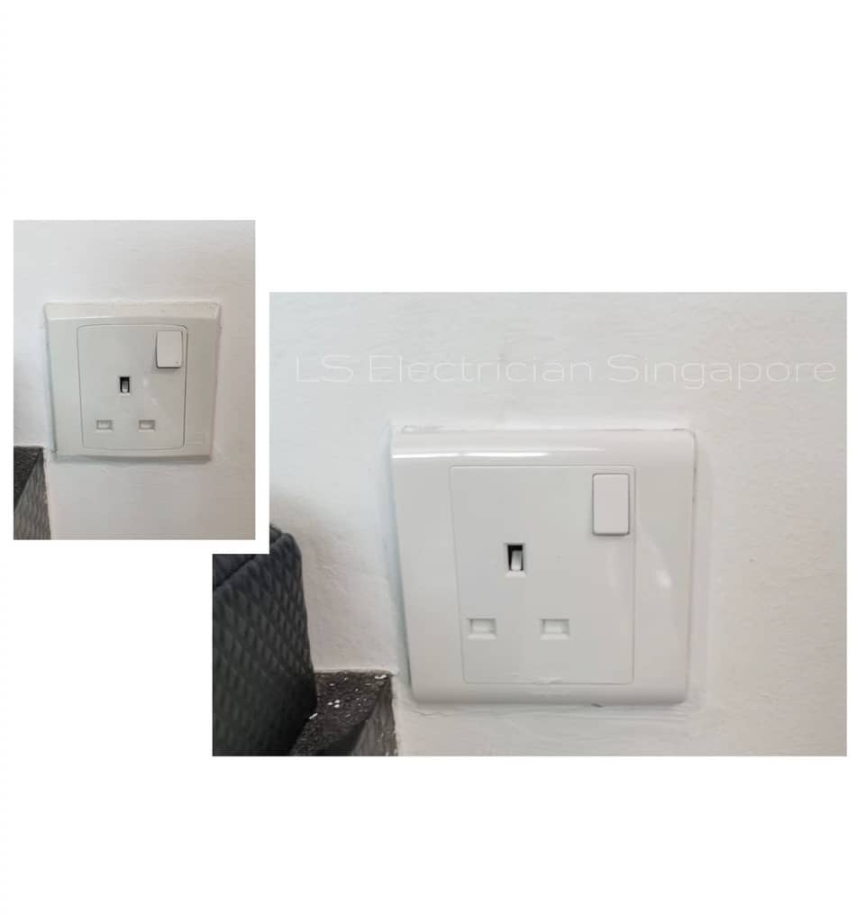Supply And Replace 13A Single Socket