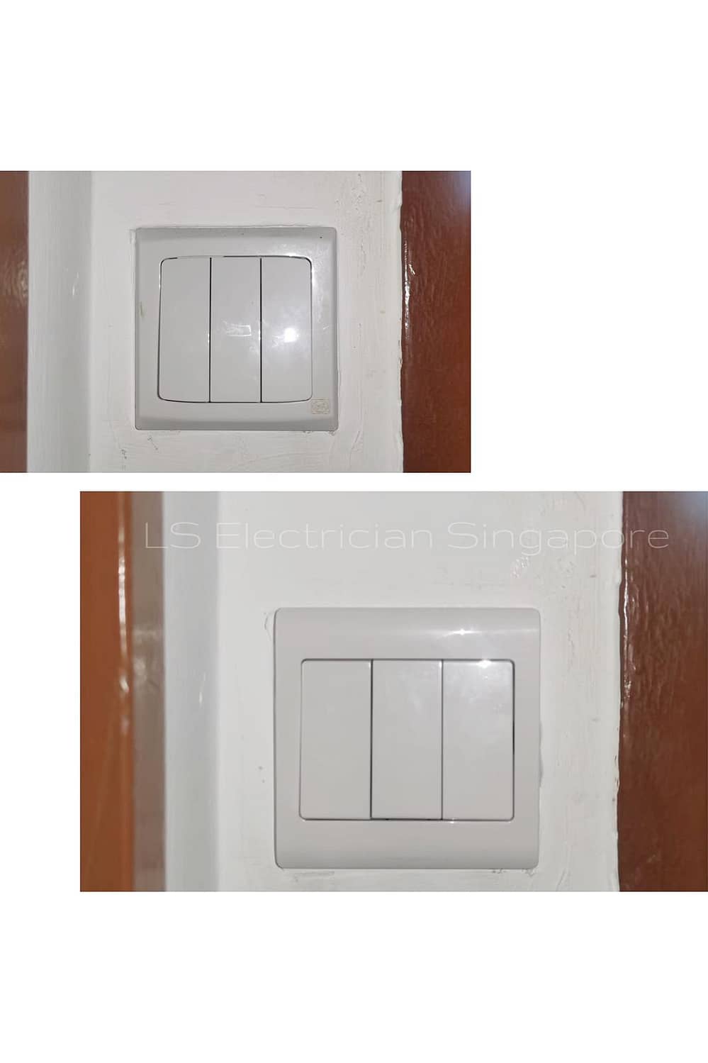 Supply And Replace 3 Gang Switch