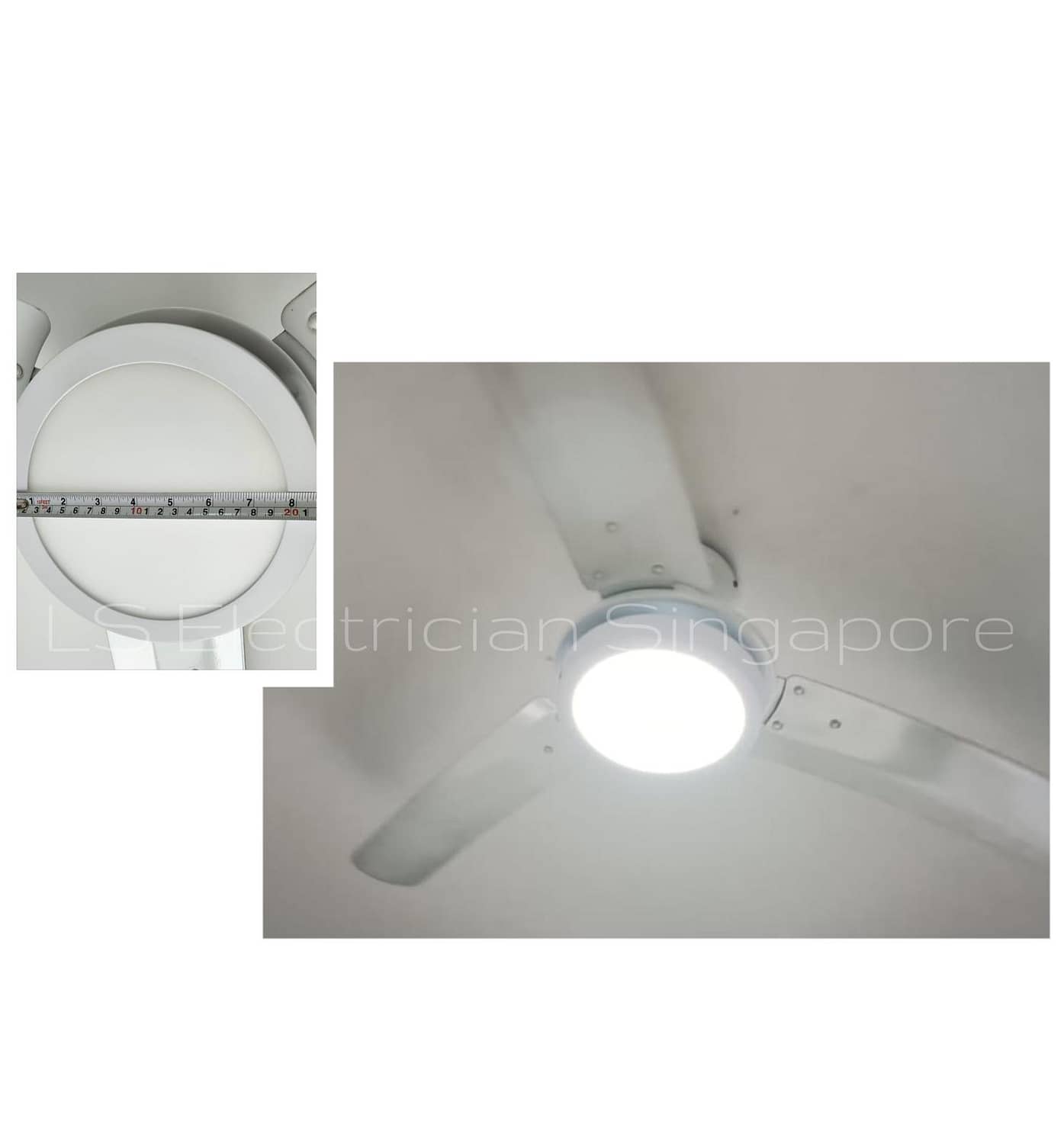 Supply And Replace Ceiling Fan Light