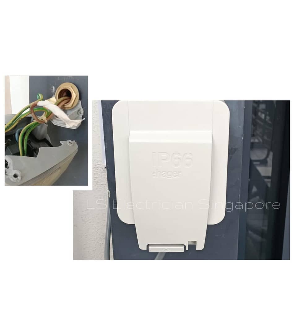 Supply And Replace IP65 Waterproof Power Socket