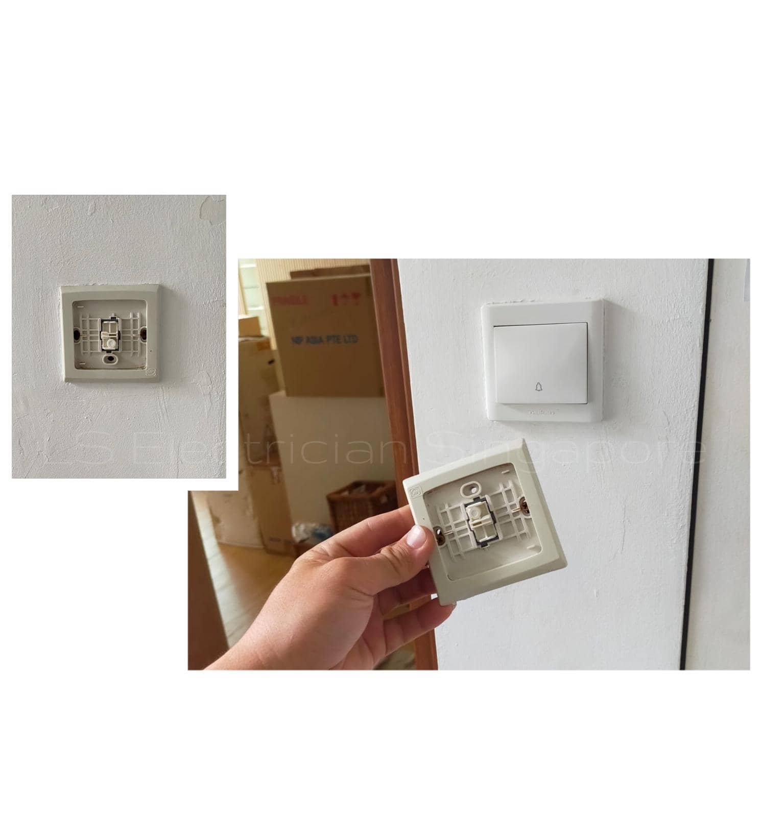 Supply And Replace Door Bell Switch
